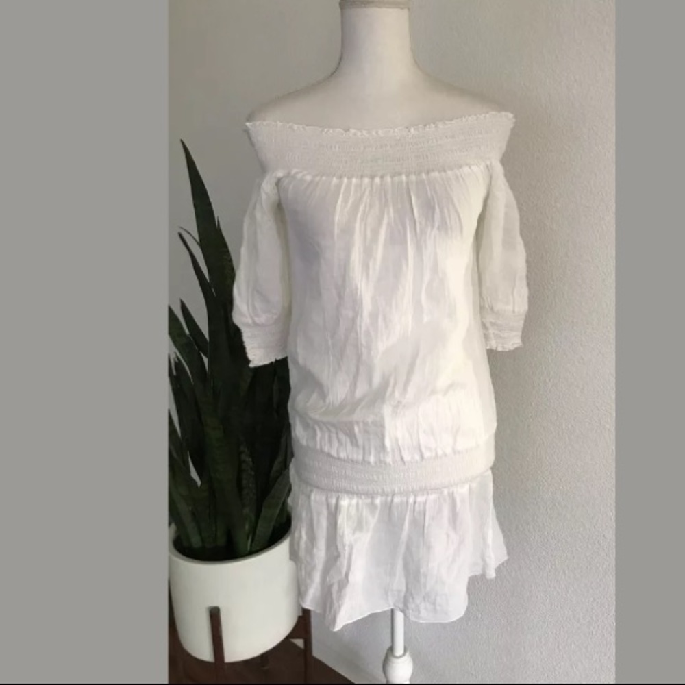 Debbie Katz Gauzy Elastic Dress Size M